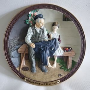 Norman Rockwell is collector's Plate